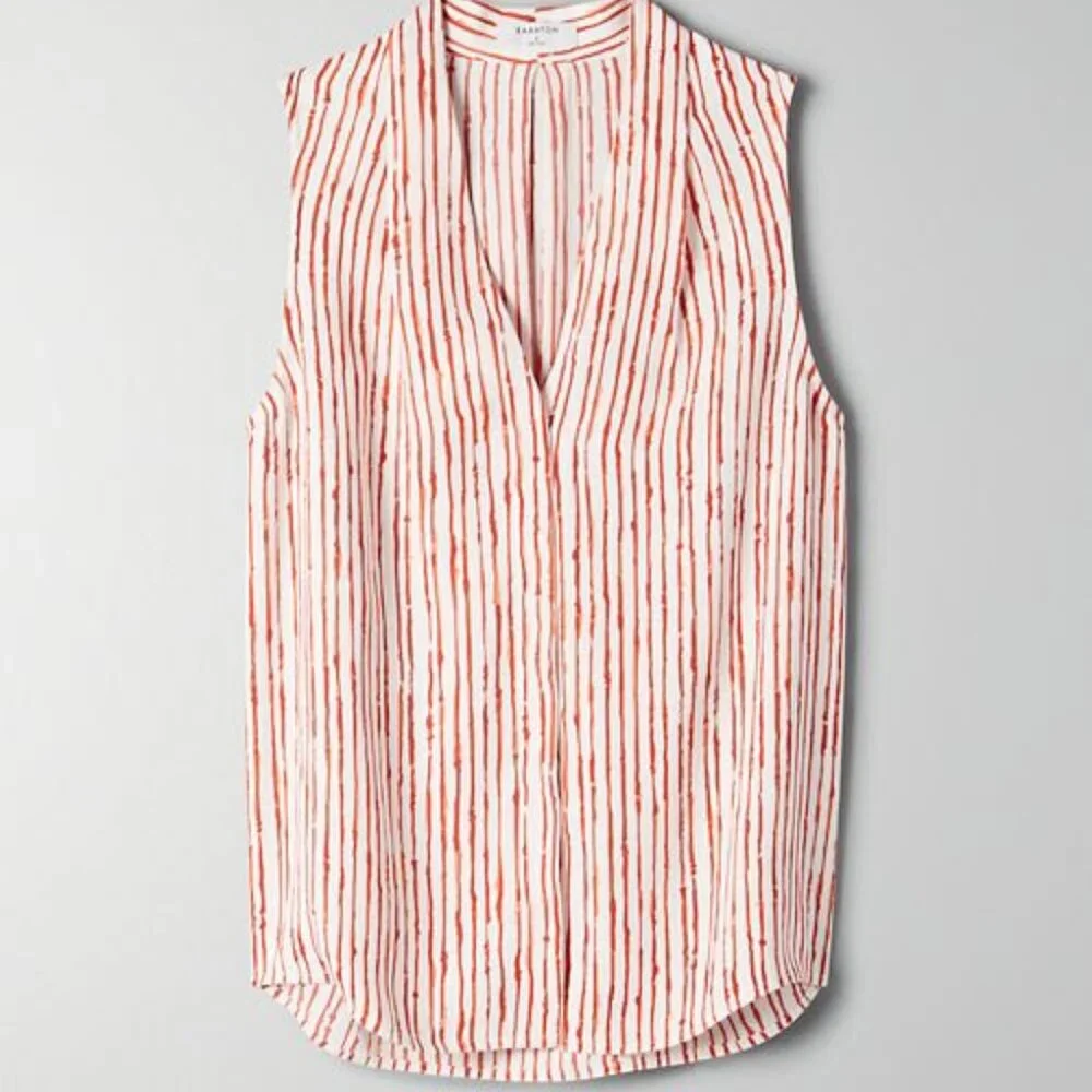 NWT Aritzia/ Babaton SLEEVELESS POWER BLOUSE - Picture 4 of 4